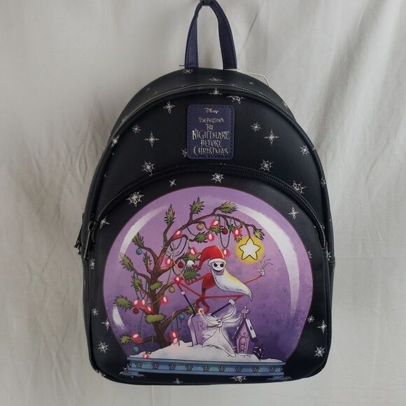Loungefly Handbags - Loungefly Nightmare Before Christmas Snow Globe Mini Backpack